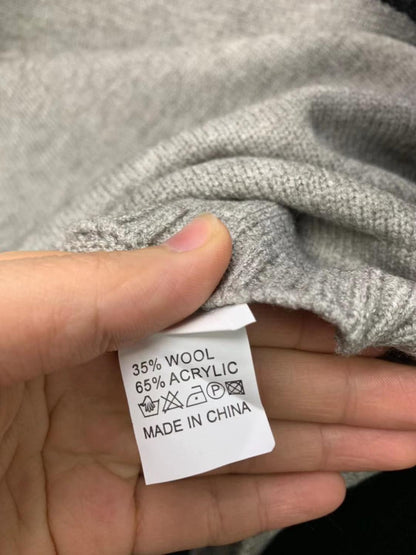 Warm Turtleneck Thick Knitting Sweater Dress Women Grey or Black Knitted Female Loose Girls Long Dresses Womens Oversize Vestidos