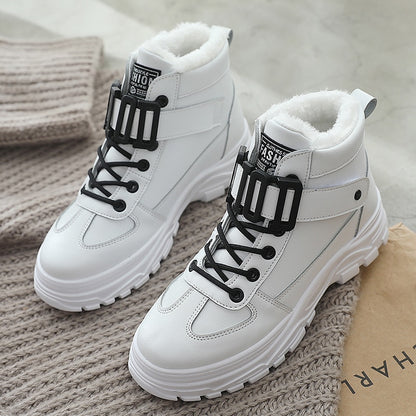 Warm Winter Snow Boots 2021 New Waterproof Women Boots Winter Shoes Fashion Casual Sneakers Woman Platform Shoes Ankle Booties