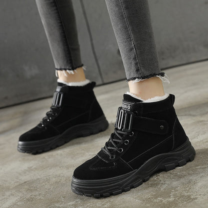 Warm Winter Snow Boots 2021 New Waterproof Women Boots Winter Shoes Fashion Casual Sneakers Woman Platform Shoes Ankle Booties