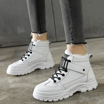 Warm Winter Snow Boots 2021 New Waterproof Women Boots Winter Shoes Fashion Casual Sneakers Woman Platform Shoes Ankle Booties