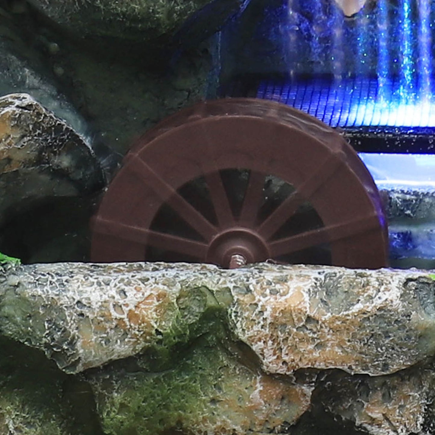 Waterfall Fountain Desktop Fountain Without Atomizer Light and s
Strong Hand-carved and Handmade Exquisite Desktop Decoration