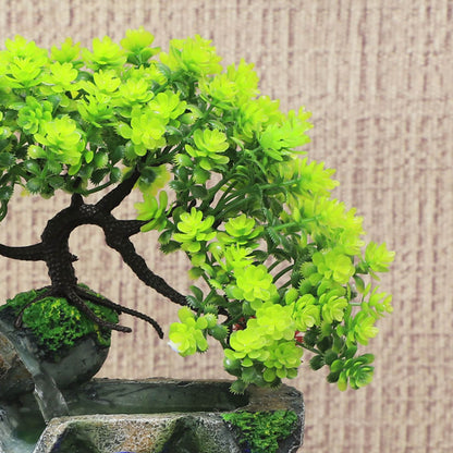 Waterfall Fountain Desktop Fountain Without Atomizer Light and s
Strong Hand-carved and Handmade Exquisite Desktop Decoration