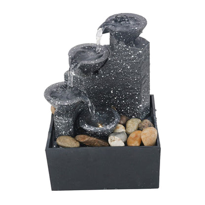 Waterfall Scene Tabletop Feng Shui Meditation Waterfall Fountain