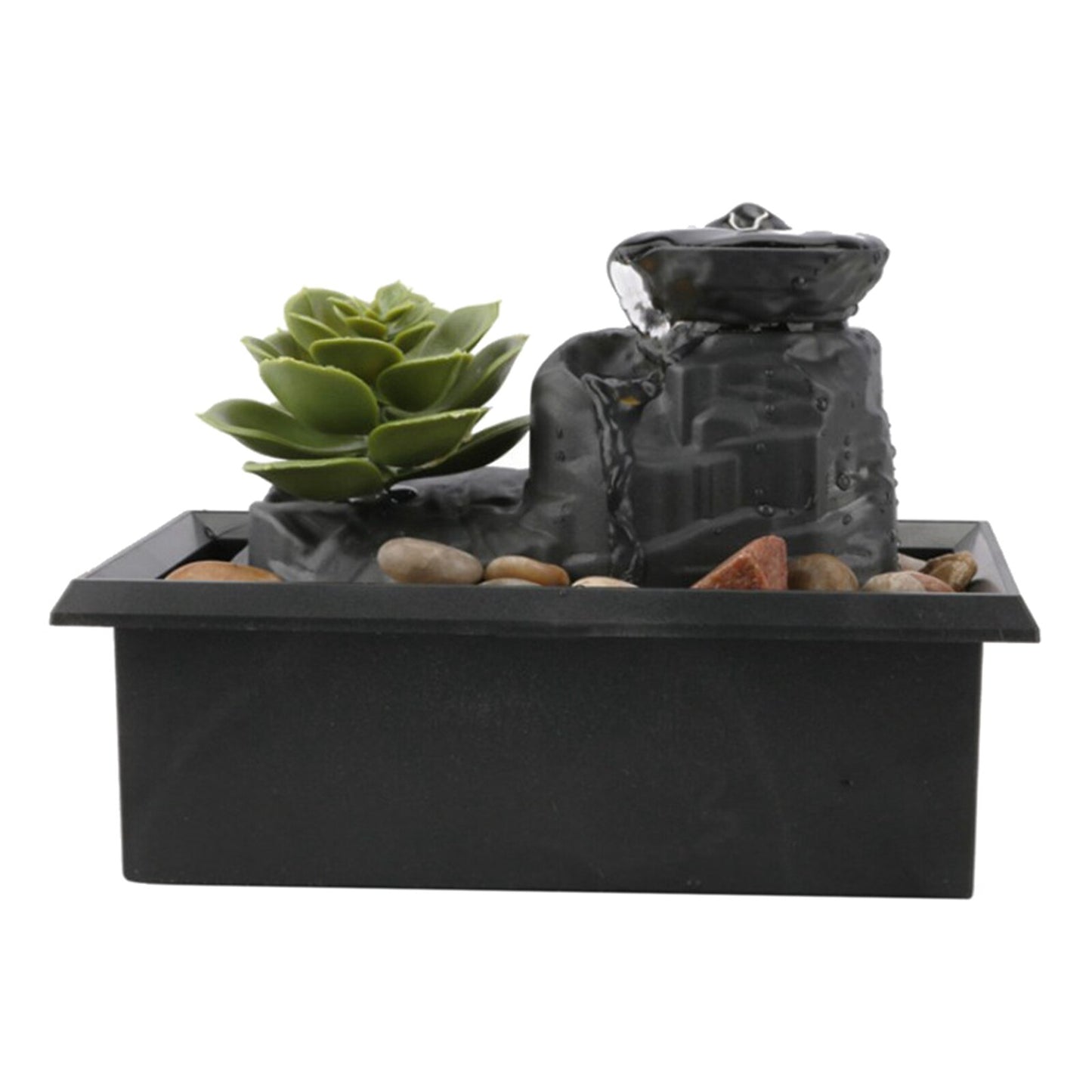 Waterfall Scene Tabletop Feng Shui Meditation Waterfall Fountain