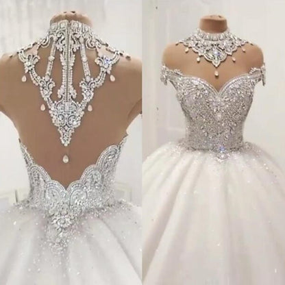 Wedding Dresses Ball Gown 2021 Lace Applique With Sleeves Bridal Gown Bride Dress Vestido de Noiva