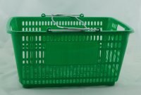 High Quality Plastic Shopping Basket Supermarket with Metal a
ArmS 50pcs/lot