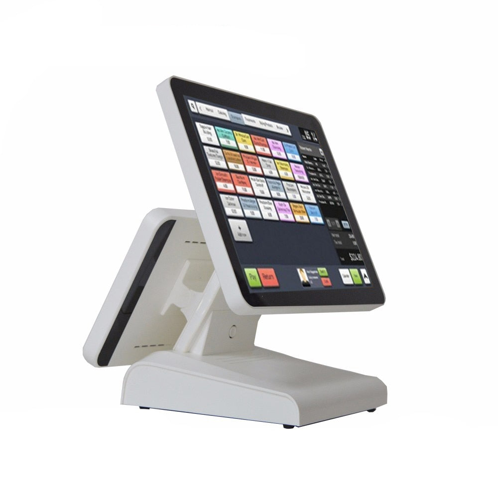 Windows pos systems 15" Pos Terminal Pos Systems Epos All In One Capacitive For restaurant