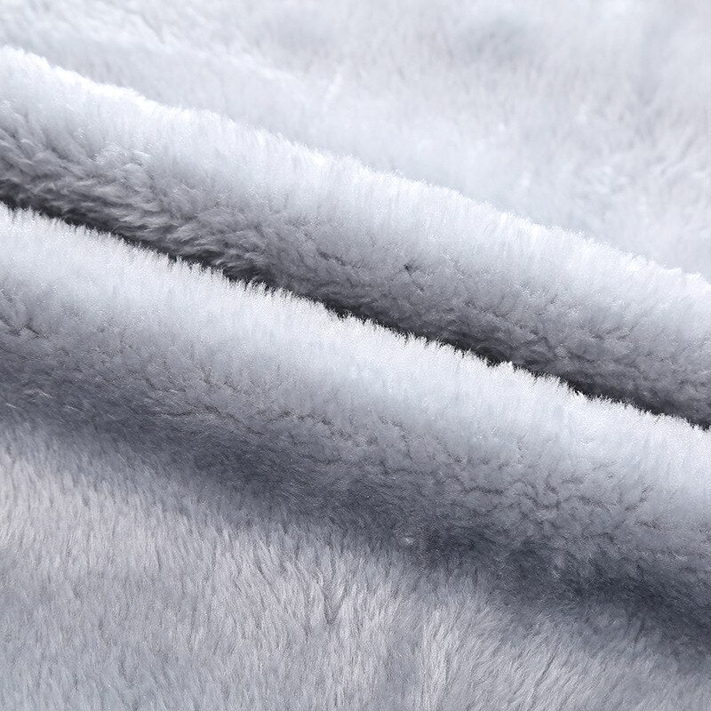 Winter Casual Men Hoodies Sweater + Pants Tracksuits Warm Plus Thick Fleece Sportswear