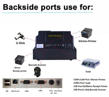 将图片加载到图库查看器，With Professional POS Software 10  inch Touch Screen POS System ECR Cash Register Machine For Restaurant Or Retail Store
