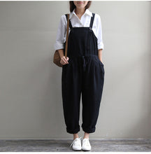 Cargar imagen en el visor de la galería, Womail Jumpsuit Women Summer Casual Plus Size Oversized Dungaree Jumpsuits Bib Loose Long Trousers fashion 2019  M1
