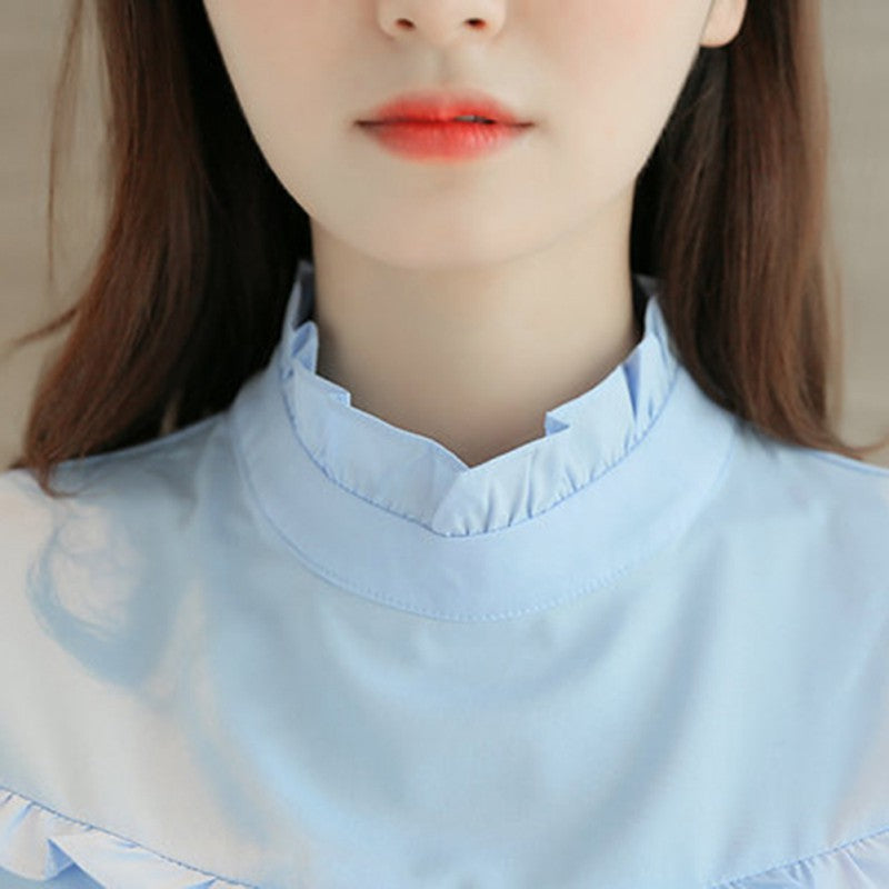 Women's Chiffon Blouse Spring Summer Elegant O Neck Ladies Office Shirts Korean Fashion Casual Slim Tops Solid Color