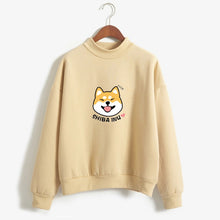 將圖片載入圖庫檢視器 Women Harajuku Sweater Fleece Autumn Kawaii Cute Japanese Anime Shiba Innu Pullover Kpop Sweatshirt Moletom sudadera mujer
