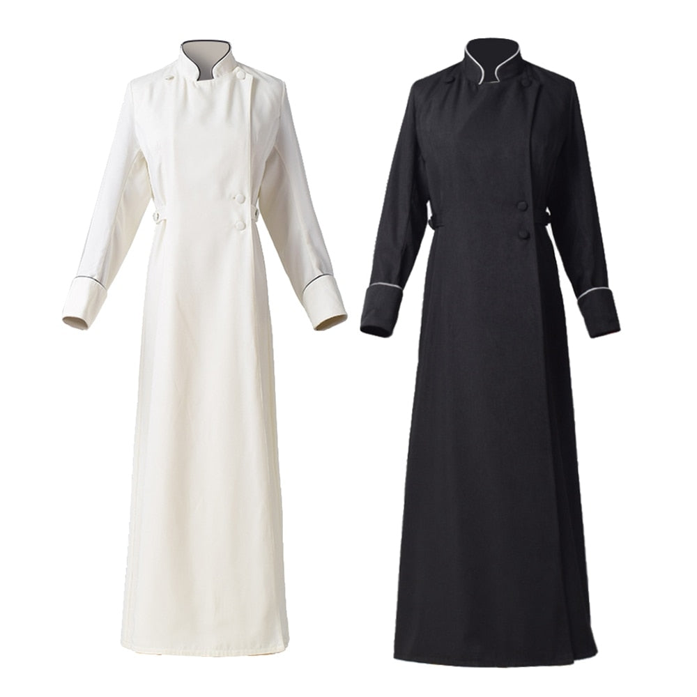 Women's Priest Cassock Choir Minister Robe Clergy Pulpit Liturgical Vestment