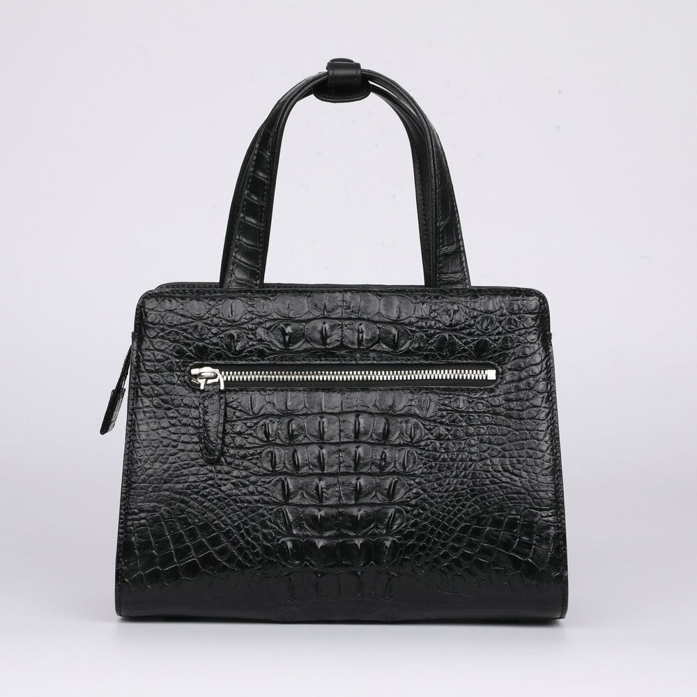 Women's Bag Crocodile Leather Shoulder Simple Luxury Portable Crossbody Ladies Hand Bags For Women Messenger Clutch Handbags