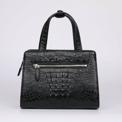 Women's Bag Crocodile Leather Shoulder Simple Luxury Portable Crossbody Ladies Hand Bags For Women Messenger Clutch Handbags
