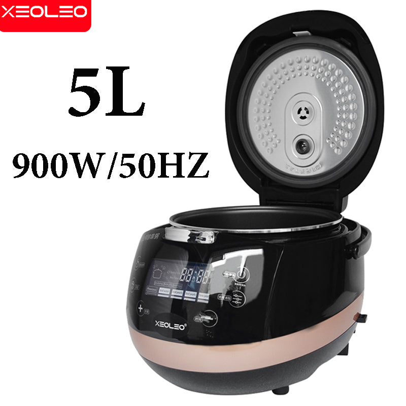 XEOLEO Tapioca Cooker Milk Tea Shop Pearl Machine Bubble tea pearl Cooker pot Sago cooker making machine Non-stick pan 5L 900W