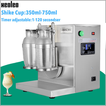 Xeoleo Boba Bubble Tea Shaker Double Cups shaker machine Milk Shaking Machine Bubble tea Machine