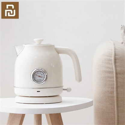 Xiaomi MIJIA Qcooker Retro Electric Kettle Import Temperature Control 1.7 Litres Large Capacity With Watch Electric Kettle