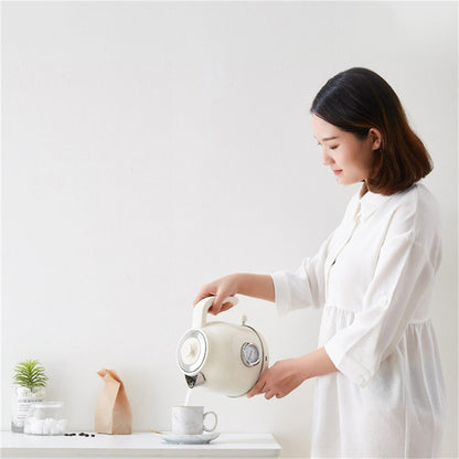 Xiaomi MIJIA Qcooker Retro Electric Kettle Import Temperature Control 1.7 Litres Large Capacity With Watch Electric Kettle