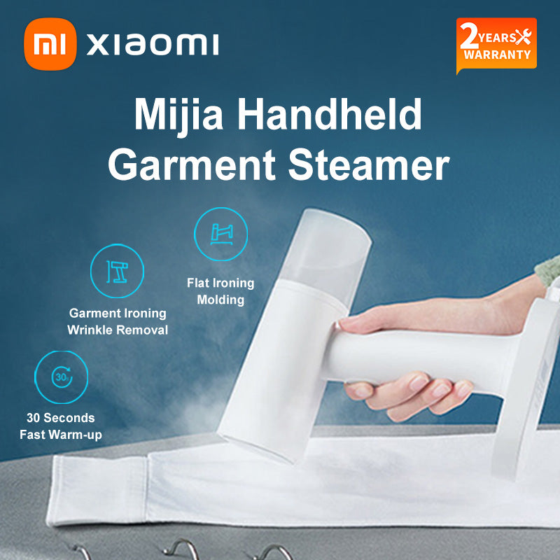 Xiaomi Mijia Garment Steamers Handheld Iron Portable Electric Hanging for Clothes Supercharge Steam Flat Ironing Quick Wrinkle