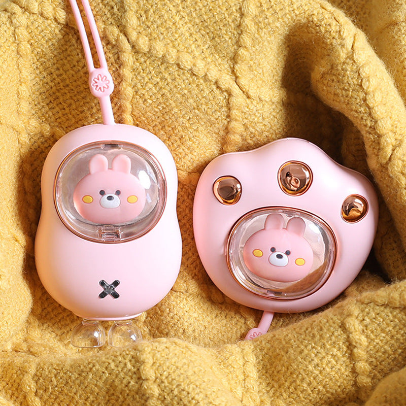 Xiaomi Mini Hand Warmer Heating USB Rechargeable Handy Warmer Heater Pocket Cartoon Electric Heater Warm Winter Gifts 2400mAh