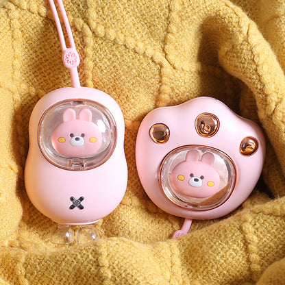 Xiaomi Mini Hand Warmer Heating USB Rechargeable Handy Warmer Heater Pocket Cartoon Electric Heater Warm Winter Gifts 2400mAh