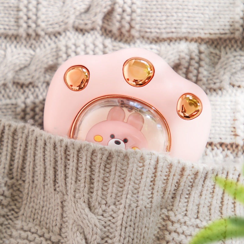 Xiaomi Mini Hand Warmer Heating USB Rechargeable Handy Warmer Heater Pocket Cartoon Electric Heater Warm Winter Gifts 2400mAh
