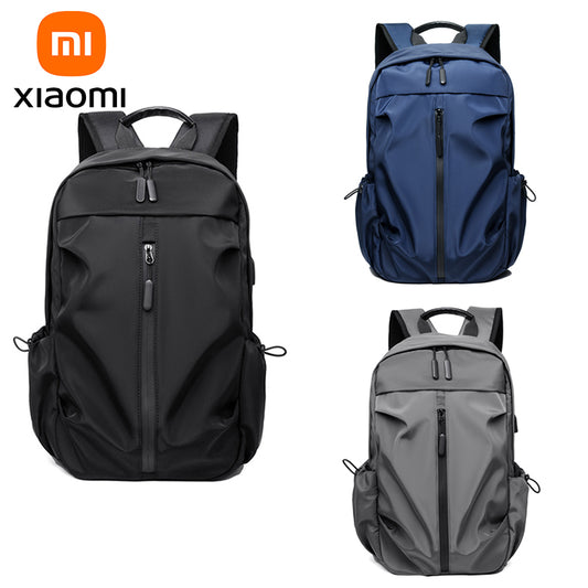 Xiaomi New Men Business Casual Computer Bag USB Rechargeable Travel Daily Leisure Urban Waterproof Backpacks Large Capacity