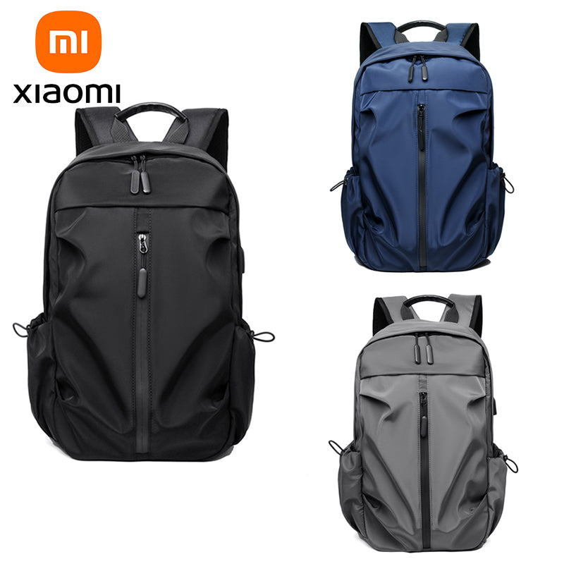 Xiaomi New Men Business Casual Computer Bag USB Rechargeable Travel Daily Leisure Urban Waterproof Backpacks Large Capacity