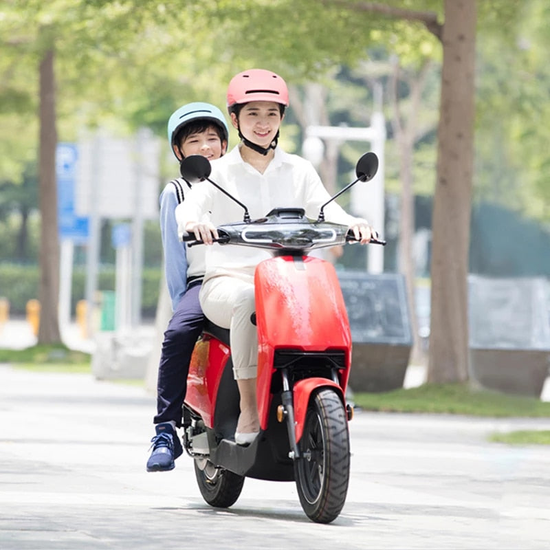 Xiaomi Smart4U Smart Flash Helmets Automatic Brake Warning Waterproof for Riding Scooter Electric Bicycle Mountain Road Helmets