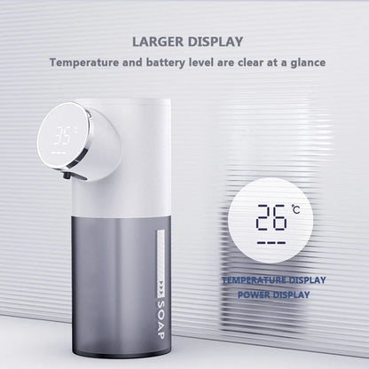 Xiaomi  Soap Disinfect Dispensers Automatic Display Temperature USB Rechargeable 320ml Liquid Digital Foam Hand Sanitizer