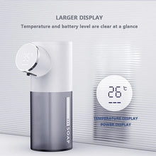 将图片加载到图库查看器，Xiaomi  Soap Disinfect Dispensers Automatic Display Temperature USB Rechargeable 320ml Liquid Digital Foam Hand Sanitizer
