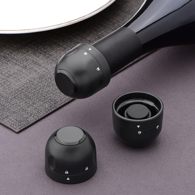 Xiaomi Vacuum Red Wine Bottle Cap Stopper Silicone Sealed Champagne Bottle Stopper Vacuum Retain Freshness Wine Plug Bar Tools
