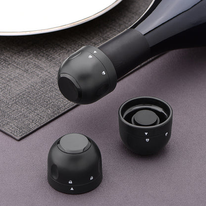 Xiaomi Vacuum Red Wine Bottle Cap Stopper Silicone Sealed Champagne Bottle Stopper Vacuum Retain Freshness Wine Plug Bar Tools