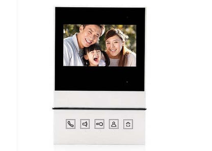 XinSiLu New TCP/IP HD digital video intercom doorbell 4.3" screen, residential intelligent electronic access control system 1V10