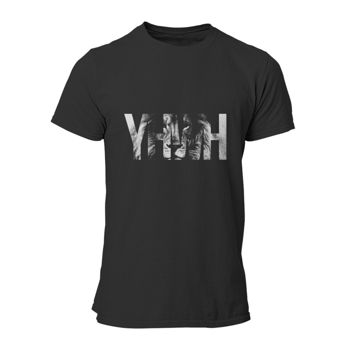 YHWH Yahweh Lion Men's T-Shirt Fashion Black Couples Matching Short Sleeve Cool Plus Size Clothing 29196