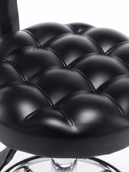 Yisong Bar Chair Modern Simple Bar Chair Lift Bar Table Chair Front Desk High Foot Bar Stool Back Beauty Round Stool