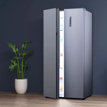 Youpin 483L  kitchen refrigerator double door air cooled frost free double frequency conversion energy saving friger  frezzer