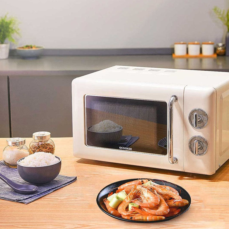 Youpin Qcooker Microwave Ovens 20L Home Kitchen Electric Con Grill BBK Pizza Oven Built-in turntable
