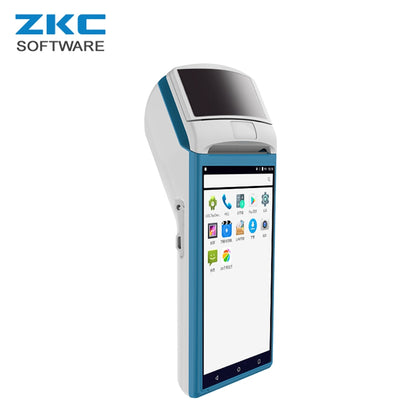 ZKC5501 GPRS 3G WiFi Android  Handheld Tablet PC POS Kiosk Terminal with Integrated Thermal Printer NFC RFID Smart Card Reader