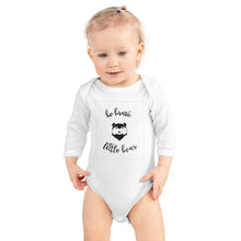 Load image into Gallery viewer, Infant Long Sleeve Bodysuit: Be Brave Little Bear
