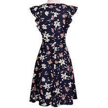 將圖片載入圖庫檢視器 Black Casual Dress Summer Women&#39;s Summer Floral Dress and Sundress Sleeveless  Party Mini Club Dress Beach Dress sukienka#G9
