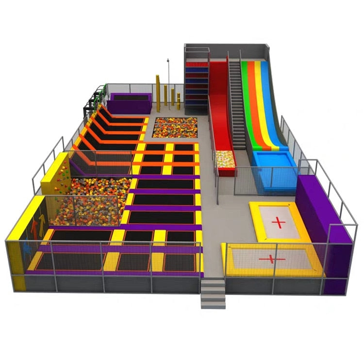 custom big trampoline park