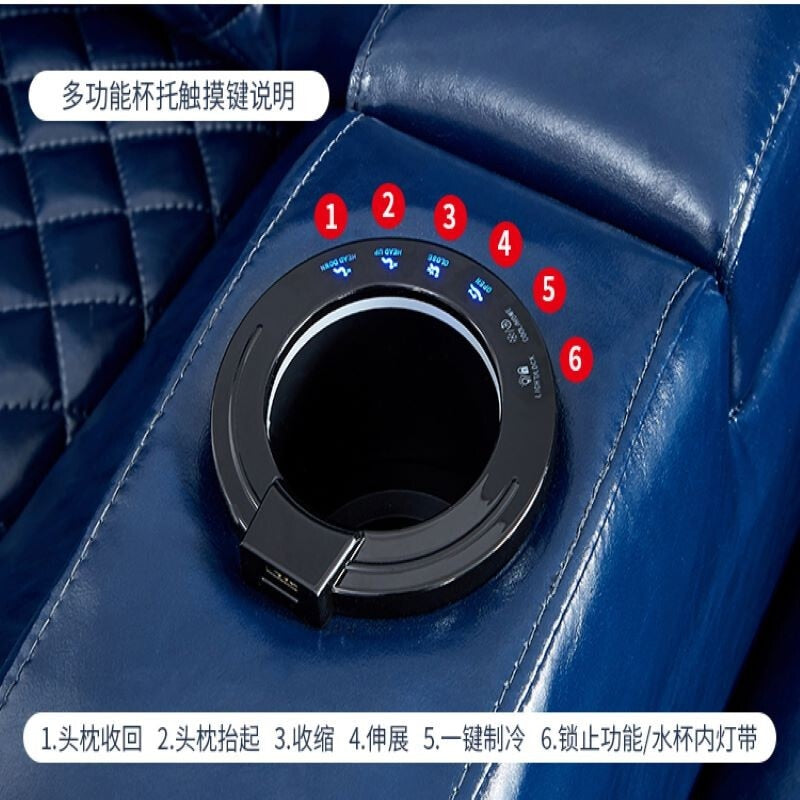 electric recliner relax massage chair theater living room Sofa bed functional genuine leather couch Nordic modern диван мебель к
