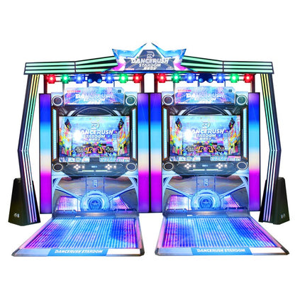 Electronic Danz Base dance game console music amusement arcade video game machine Dance rhythm dancing machine (double version)