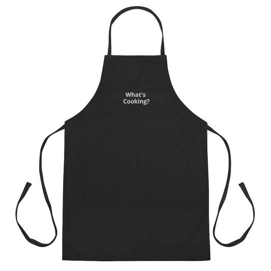 Embroidered Apron: What's Cooking?