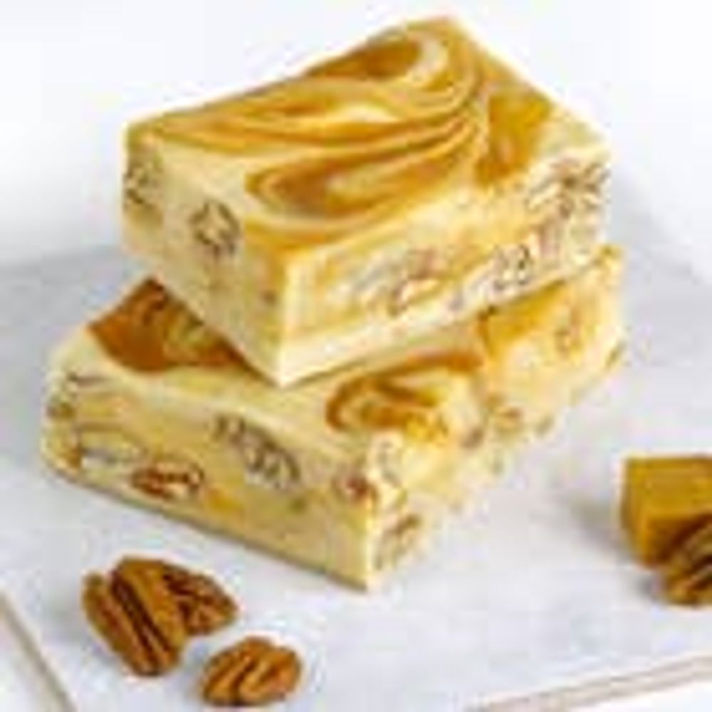 Caramel Pecan Cheesecake Fudge