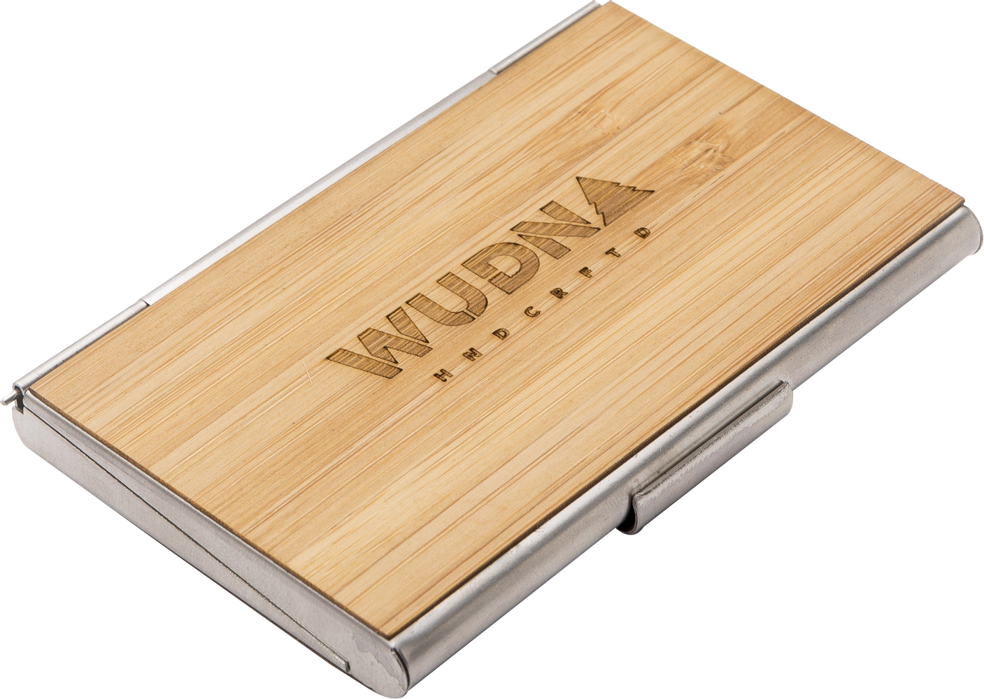 Handmade Wooden Business Card Holder