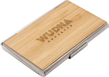 Handmade Wooden Business Card Holder
