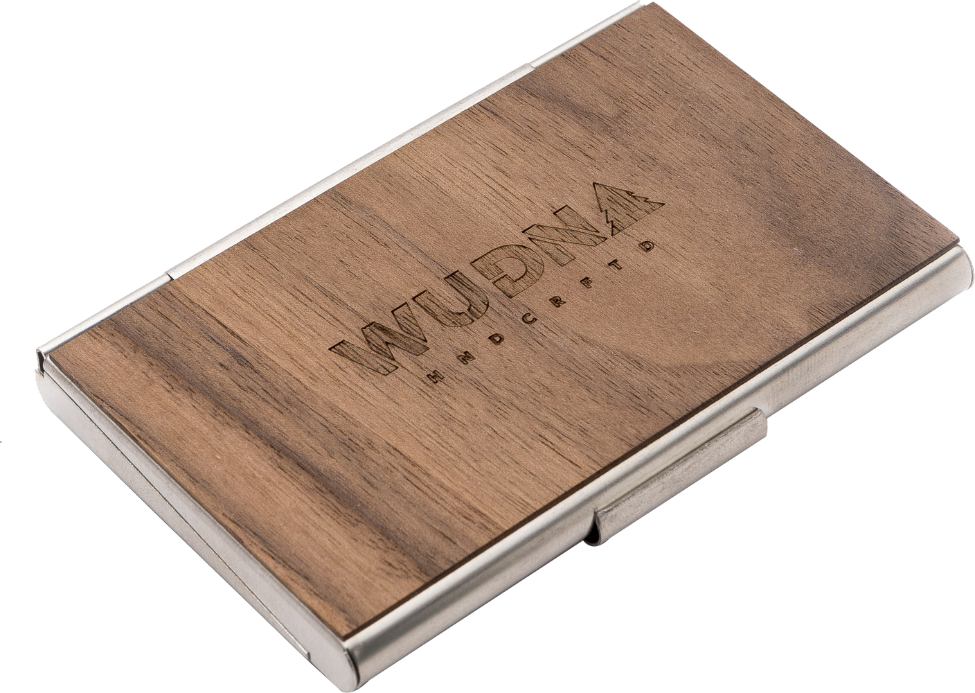 Handmade Wooden Business Card Holder